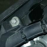 Presa di diagnosi sotto la sella di una moto BMW a gestione Bosch BMSKP