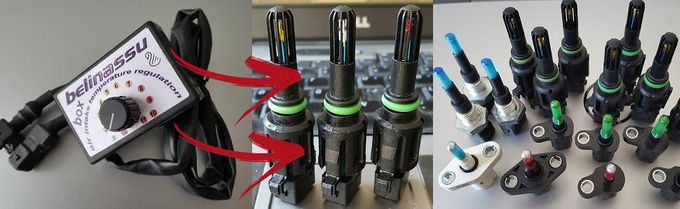 L'evoluzione definitiva della SMART IAT - progettata dentro il sensore IAT originale. All'inizio ero partito anche io con una centralina aggiuntiva fatta in casa.
