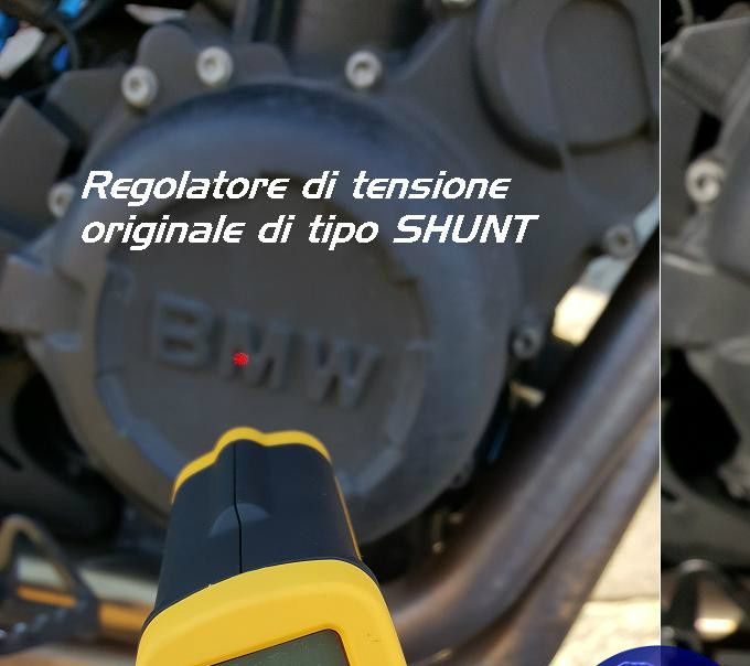 Ecco il risultato concreto: una notevole diminuzione della temperatura dello statore.