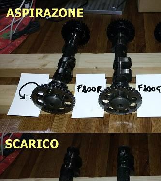 Alberi di aspirazione e scarico a confronto.